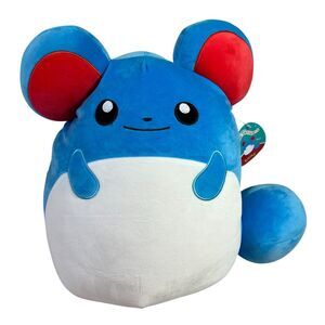 Squishmallows Marill Pokémon Plush Original 14-Inch Ultrasoft Official Jazwares